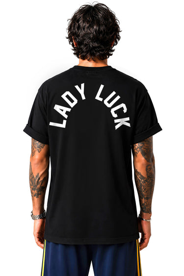 LADY LUCK MC Tee Black