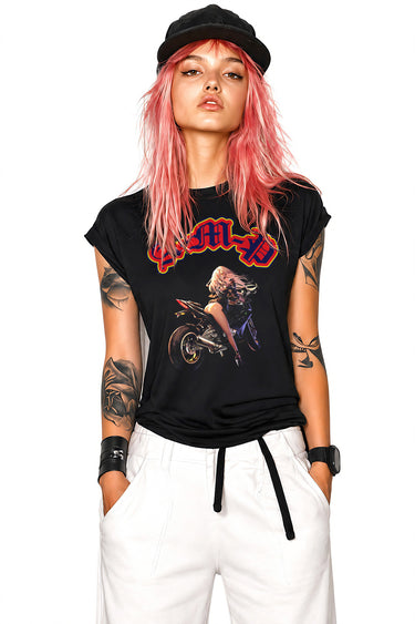 STREET SIREN WC Tee Black