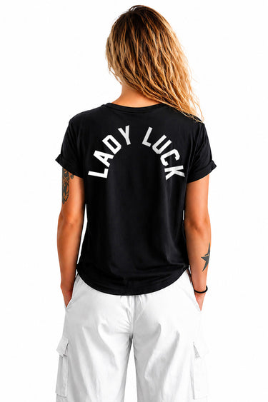 LADY LUCK WC Tee Black