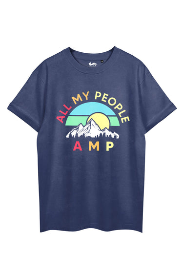 NATURAL VIBES MC Tee Navy