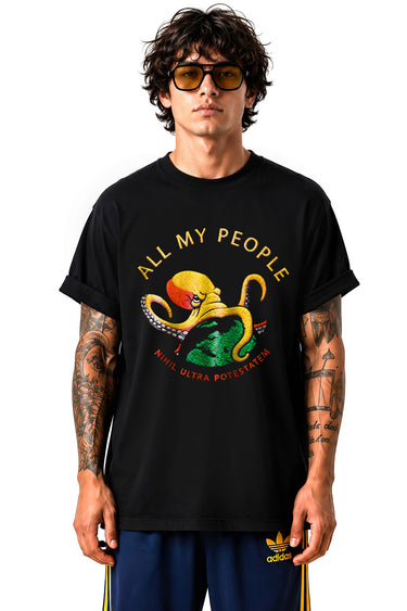 OUTER REACH MC Tee Black