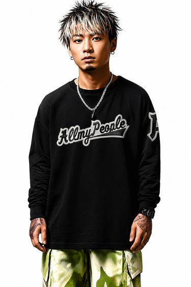 SHADOW SCRIPT MR Raglan Black
